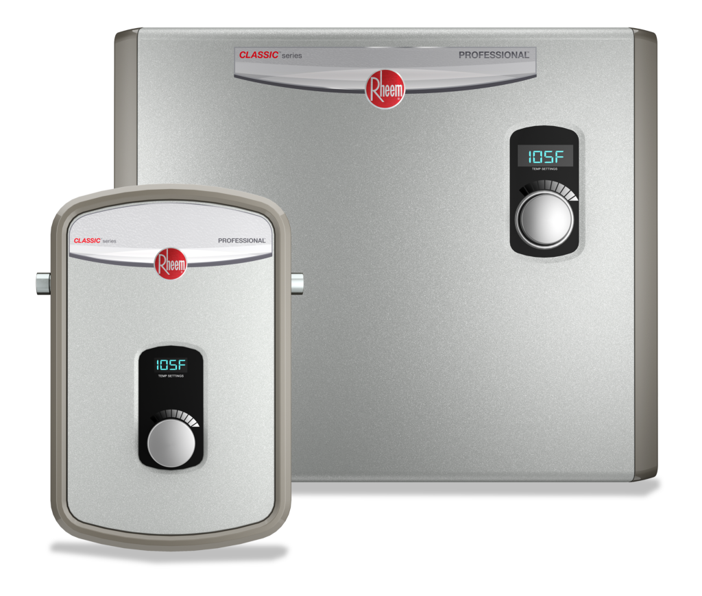 rheem tankless water heater classic