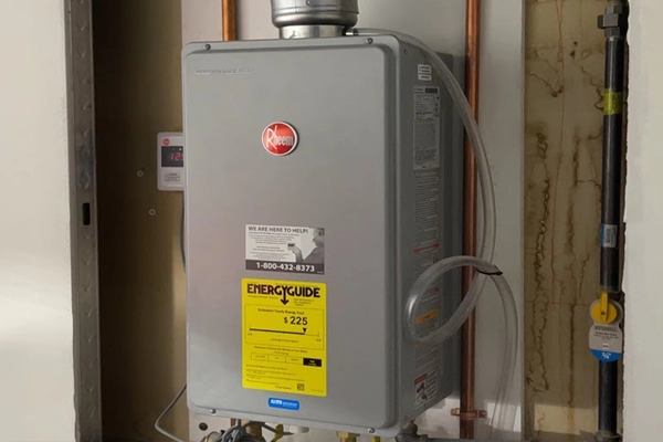 water heater replacement installation
