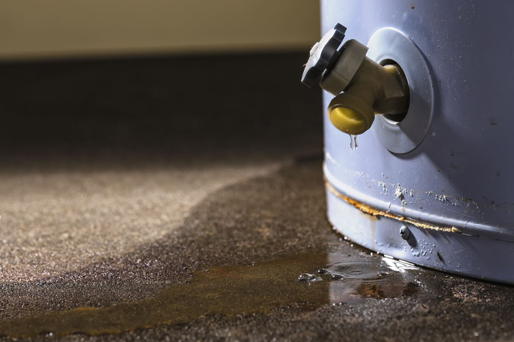 water heater leak repair