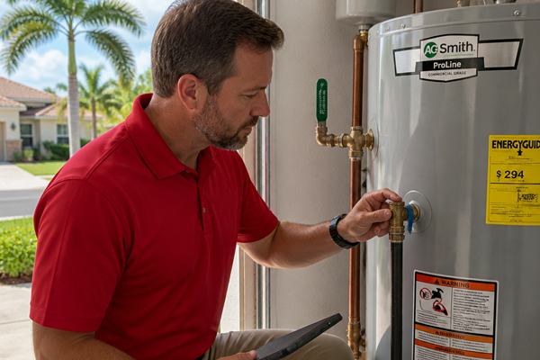 water heater repair broward county