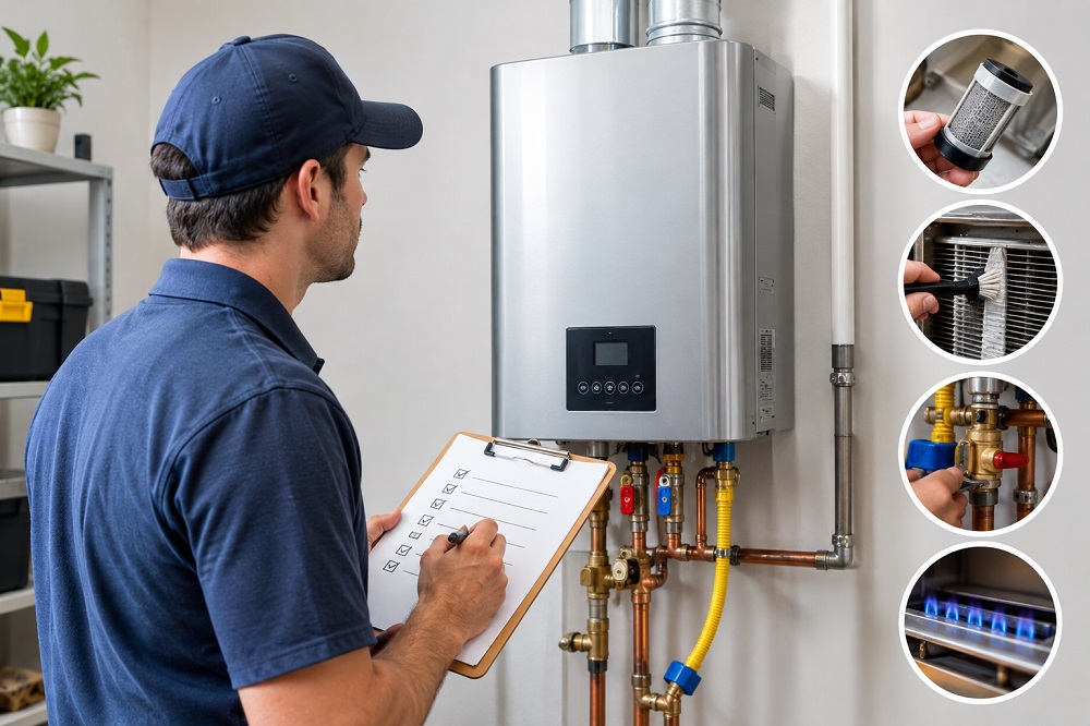 Tankless Water Heater Maintenance_ A Complete Homeowner's Checklis