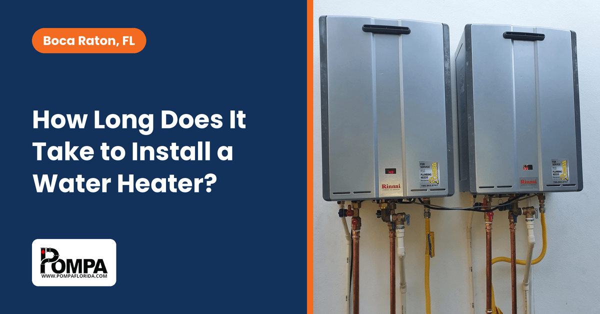 How Long Does Water Heater Installation