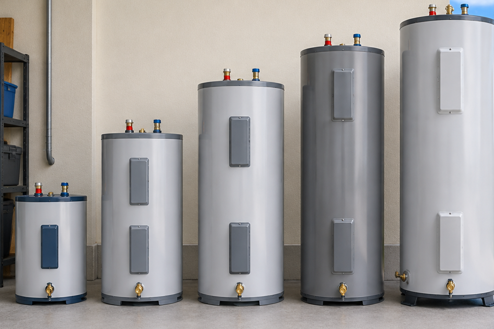 Choosing the Right Water Heater Size for Your Home