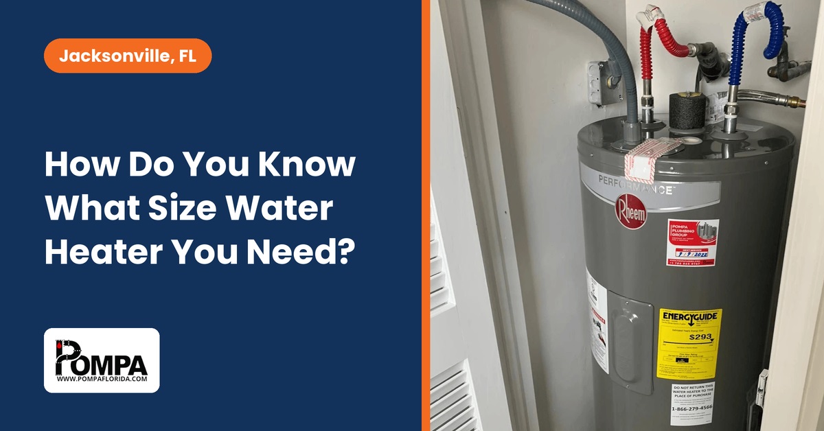 How to Choose the Right Water Heater Size
