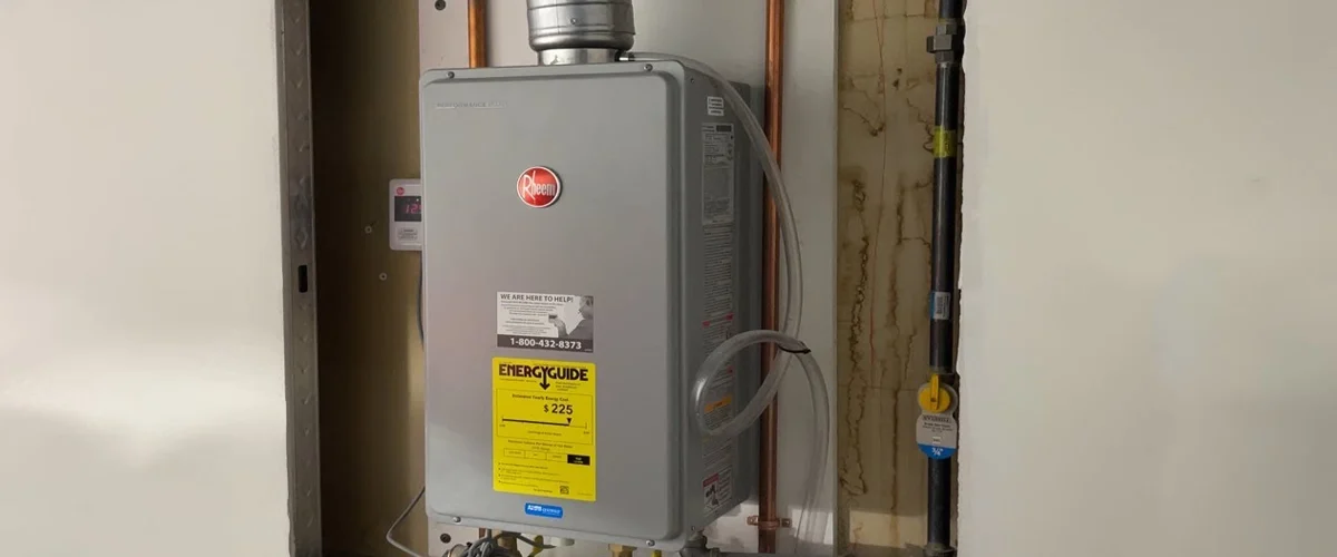 tankless water heater replacement plumbers