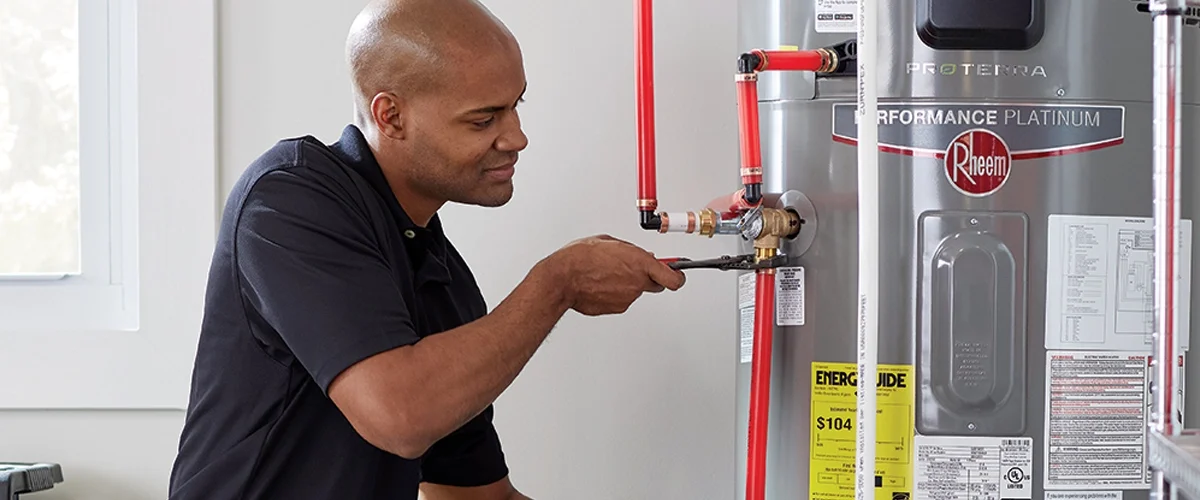 water heater installation location